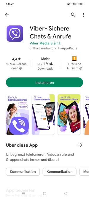 Wählen Sie Installieren