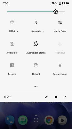 Schalten Sie WLAN und Bluetooth aus