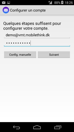 Saisissez votre adresse e-mail et votre mot de passe. Sélectionnez Suivant