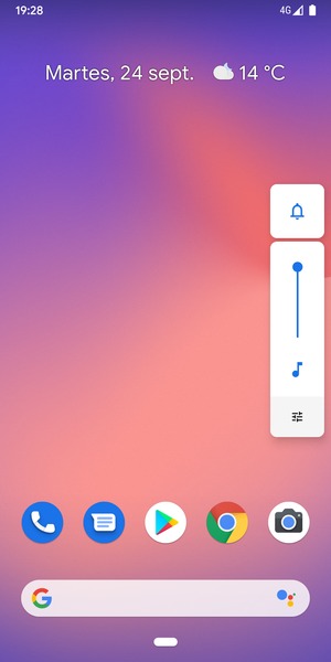 Seleccione Son para cambiar el modo de vibración
