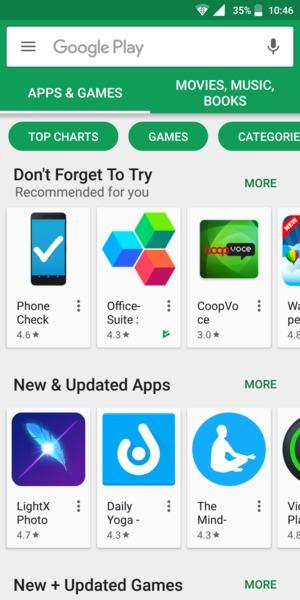 Select the Search bar