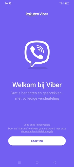 Uw app is klaar voor gebruik