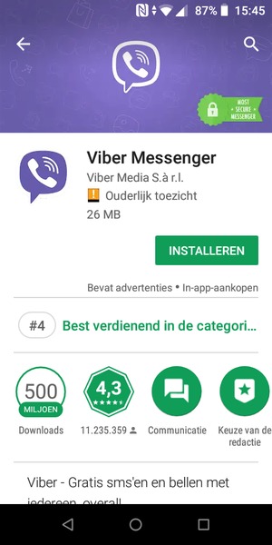 Selecteer INSTALLEREN