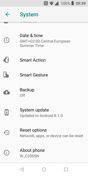 Select Backup