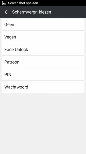 Selecteer Patroon