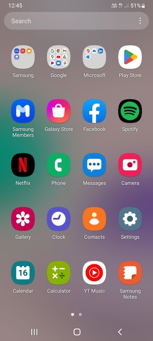 Select Settings