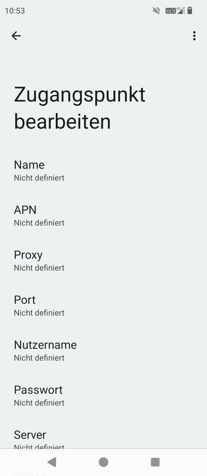 Geben Sie MMS-Informationen ein