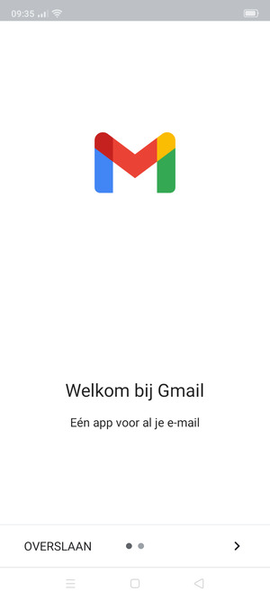 Selecteer VOLGENDE