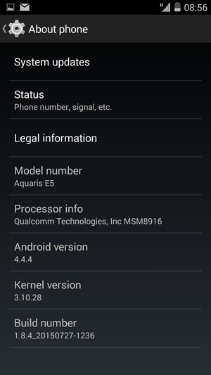 Select System updates