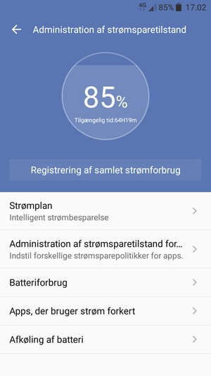 Vælg Strømplan