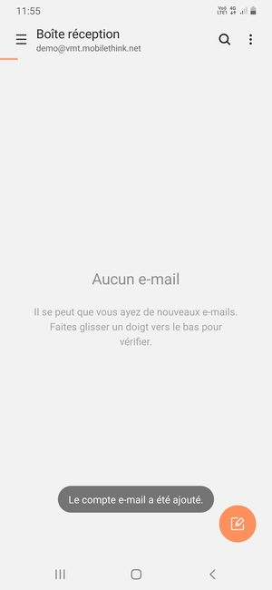 Votre compte est prêt à l'emploi