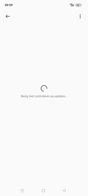 Wacht tot de zoekopdracht beëindigd is