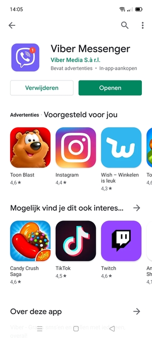 Selecteer Openen