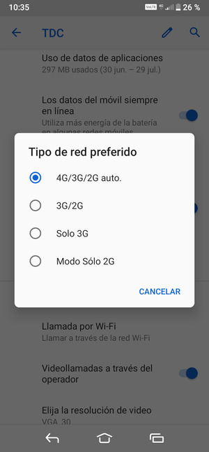 Seleccione su opción preferida