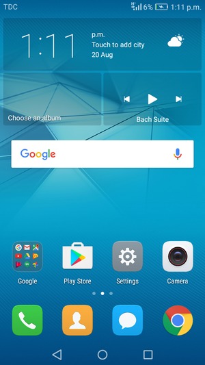 Select Settings