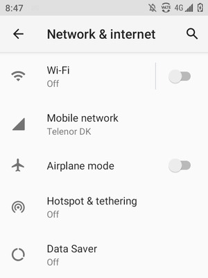 Select Mobile network