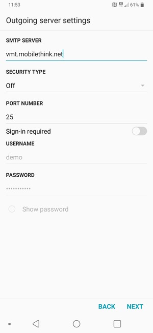 Turn off Sign-in required and select NEXT