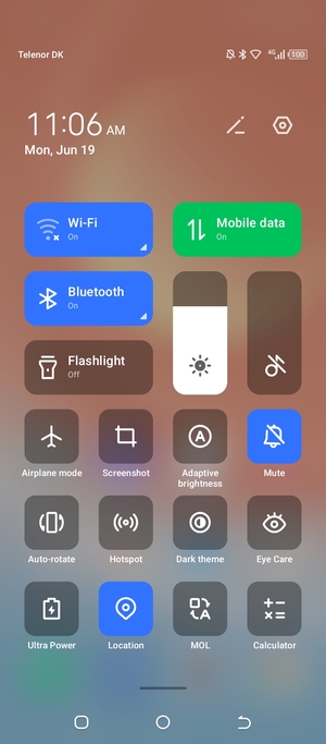 Turn off Wi-Fi and Bluetooth