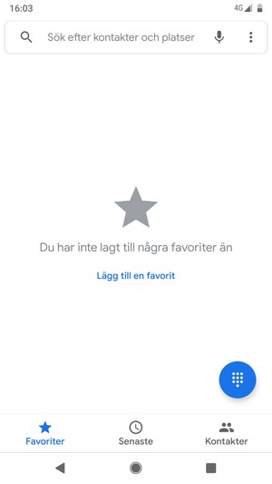 Välj Knappsats