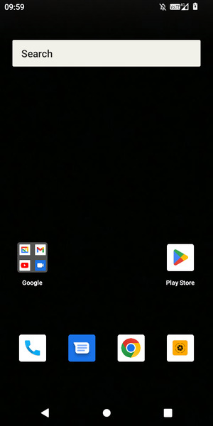 Swipe up
