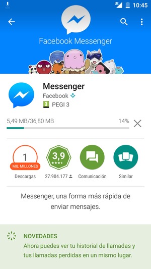 Espere a que el proceso de instalación finalice