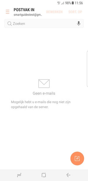 Uw Gmail is klaar voor gebruik