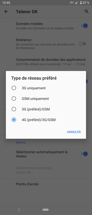Sélectionnez votre option préférée
