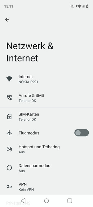 Wählen Sie SIM-Karten