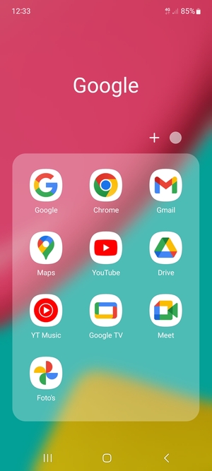 Selecteer Gmail