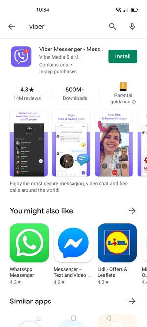 Select the app
