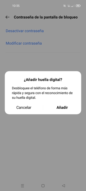 Seleccione la opción deseada
