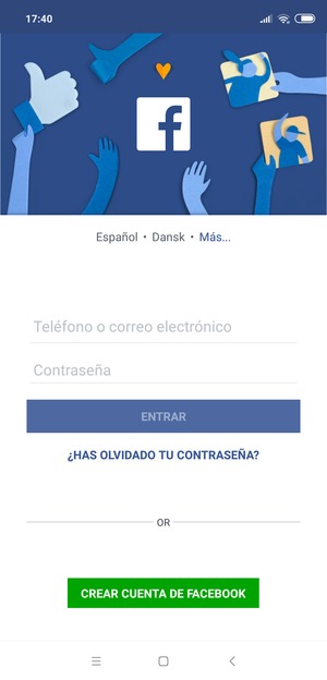 Su aplicación está lista para usar