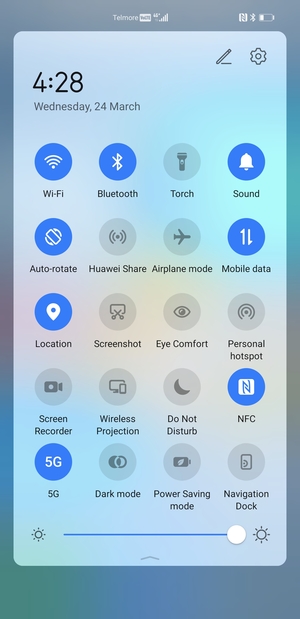 Turn off Wi-Fi and Bluetooth