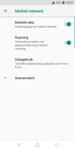 Selecteer Geavanceerd