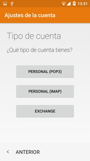 Seleccione EXCHANGE