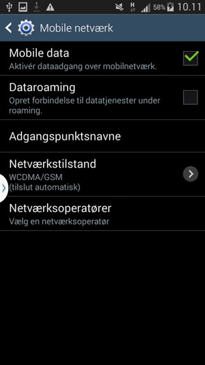 Vælg Adgangspunktsnavne