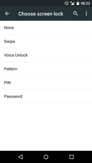 Select Pattern