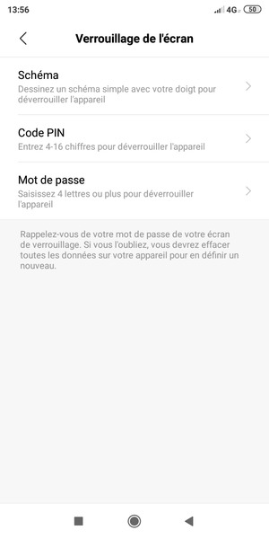 Sélectionnez Schéma