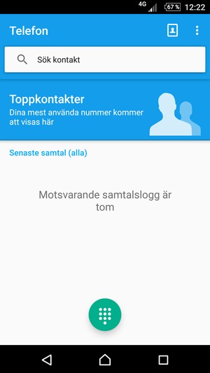 Välj Knappsats