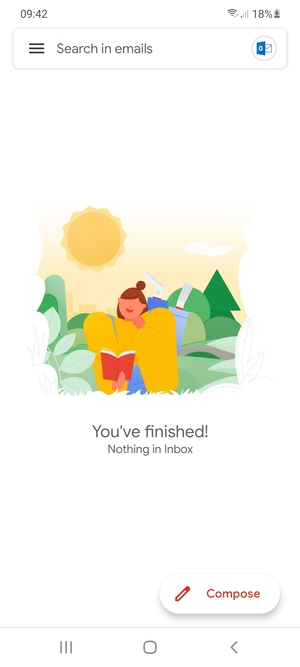 Your Hotmail is ready to use