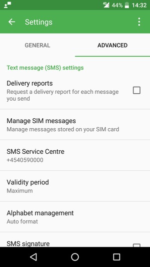 Select SMS Service Centre