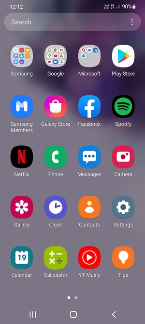 Select Settings