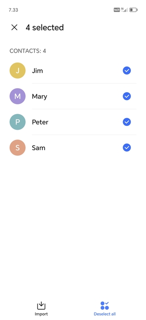 Select Import