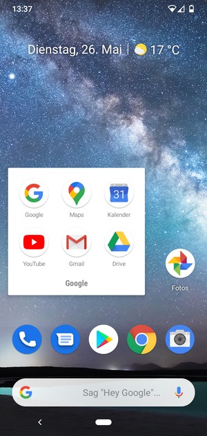 Wählen Sie Gmail