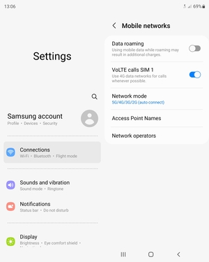 Select Access Point Names