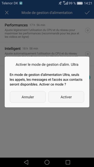 Sélectionnez Activer