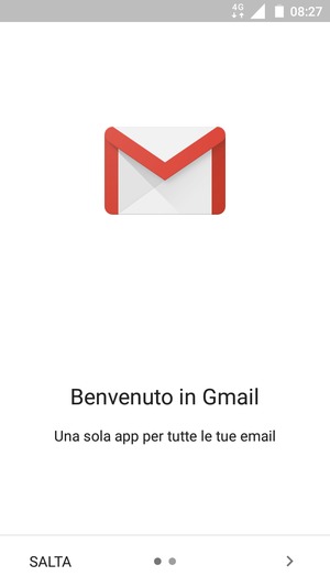 Seleziona AVANTI