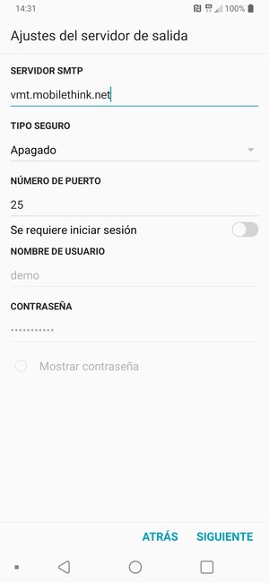 Desactive Se requiere iniciar sesión y seleccione SIGUIENTE