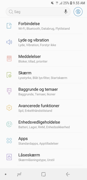 Vælg Forbindelse