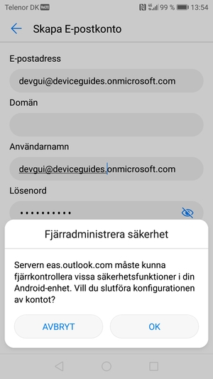 Välj OK
